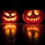 jack o'lantern personalized Halloween party invitations
